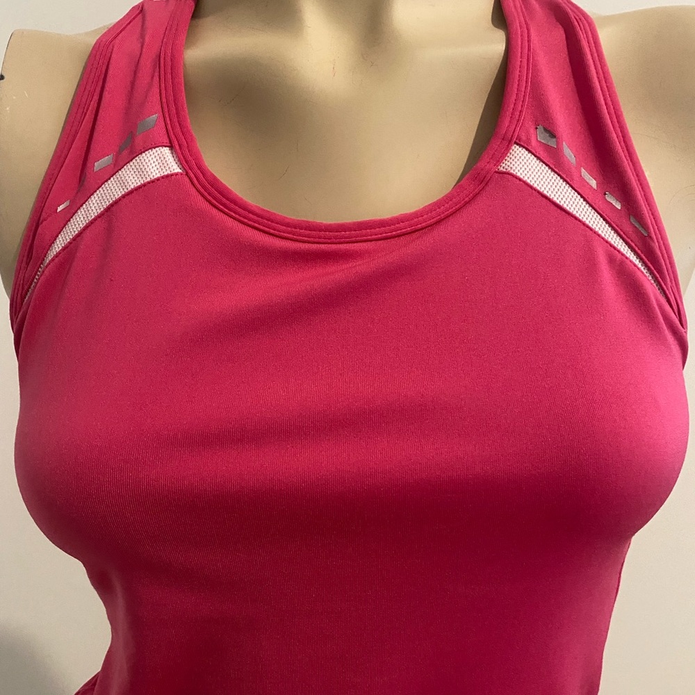 Athletic Works Fuchsia Racerback Tank Top - Picture 3 of 7